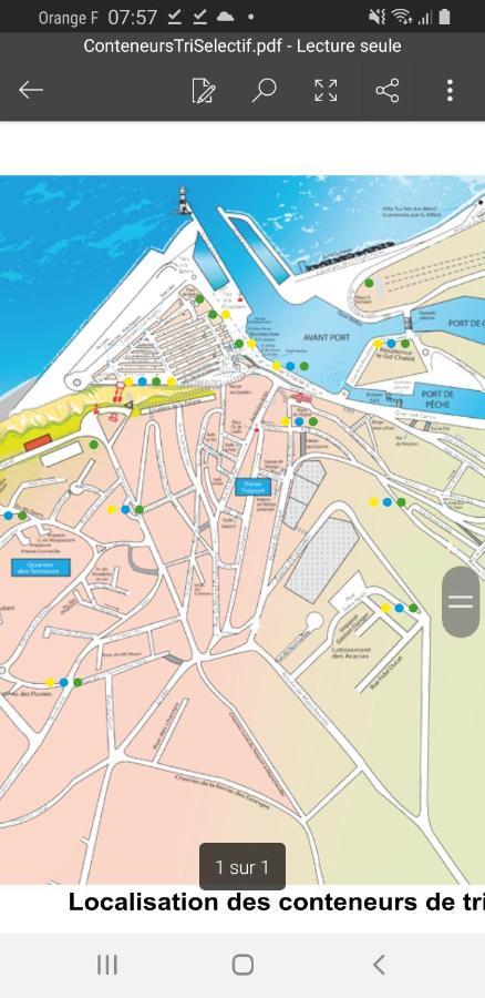 Apartament Goeland Le Tréport Zewnętrze zdjęcie